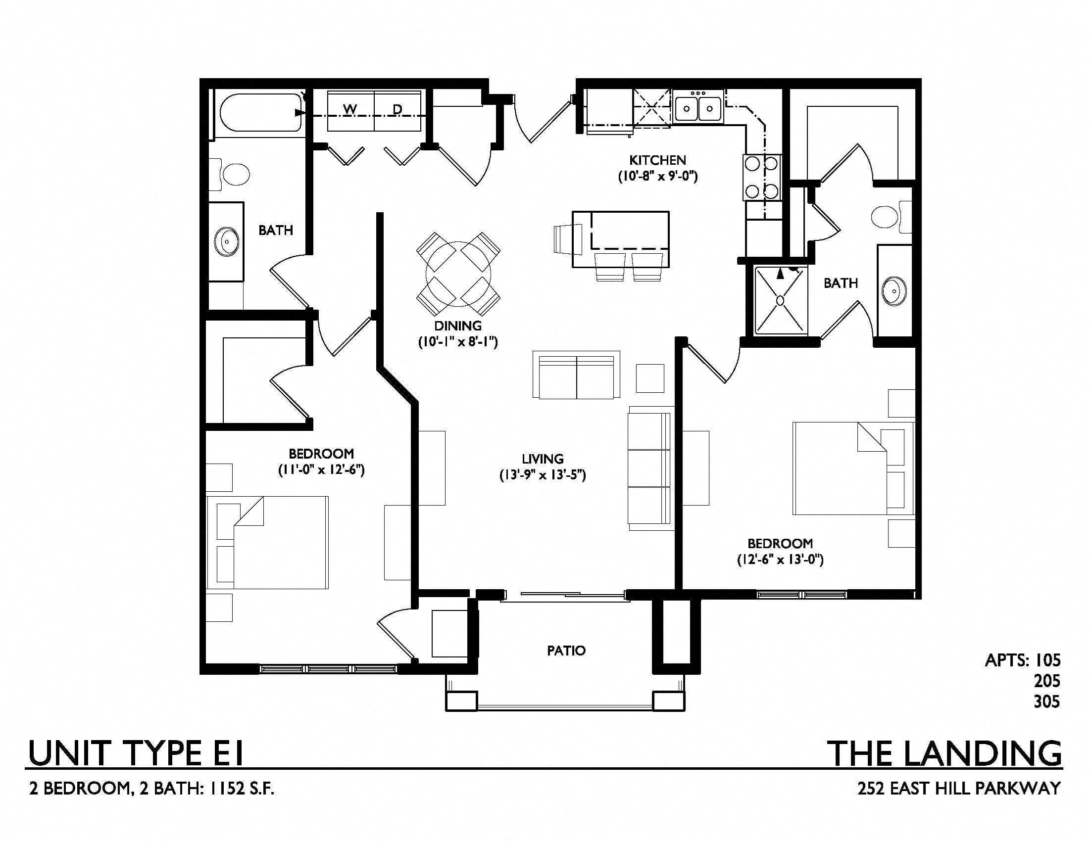 E1 Floor Plan 11
